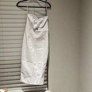 MIDI white dress from revolve